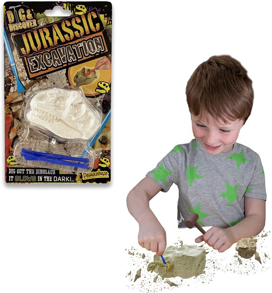 Ausgrabungsset Jurassic / Dig & Discover Jurassic Excavation