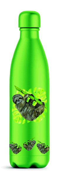Thermo Flasche - Faultier / nature vac - Sloth 400 ml