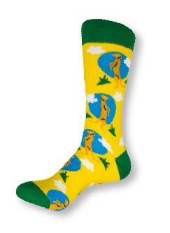 Anisox Meerkat / Socken im Tierdesign Erdmännchen