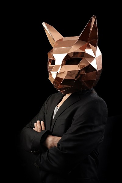 Katzen-Maske Papercraft