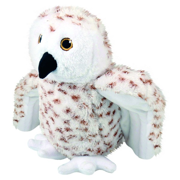ECO Plüsch Schneeeule medium / ECO Buddiez Snowy Owl medium 23cm