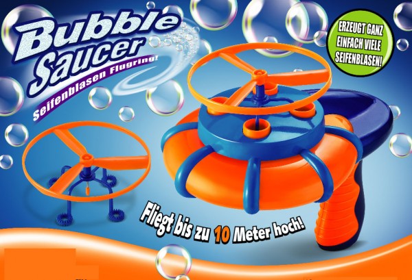 Bubble Saucer / Seifenblasen - Flieger