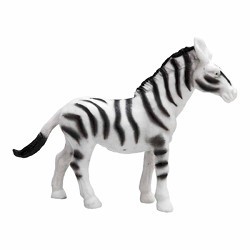 Animix Mini-Tierfiguren Zebras 3,5x5 cm