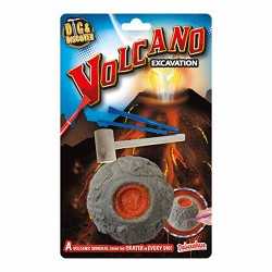 Ausgrabungsset Vulkan / Dig & Discover Volcano Excavation
