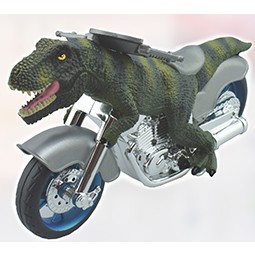 Motorrad mit Rückziehmotor T-Rex / Wild Riders T-Rex ca. 16x11 cm