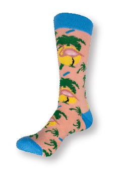 Anisox Flamingo / Socken im Tierdesign Flamingo