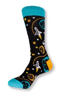 Anisox Space / Socken im Tierdesign Weltall