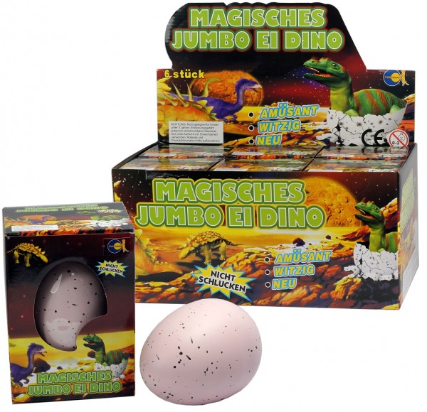 Magische Jumbo Eier "Dino"