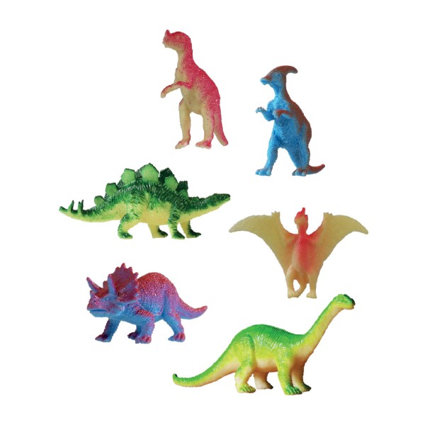 Animix Mini-Tierfiguren Dinosaurier 3,5x5cm