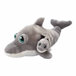 Plüsch Delfin mit Baby / Cutimals & Babiez Dolphin 40cm