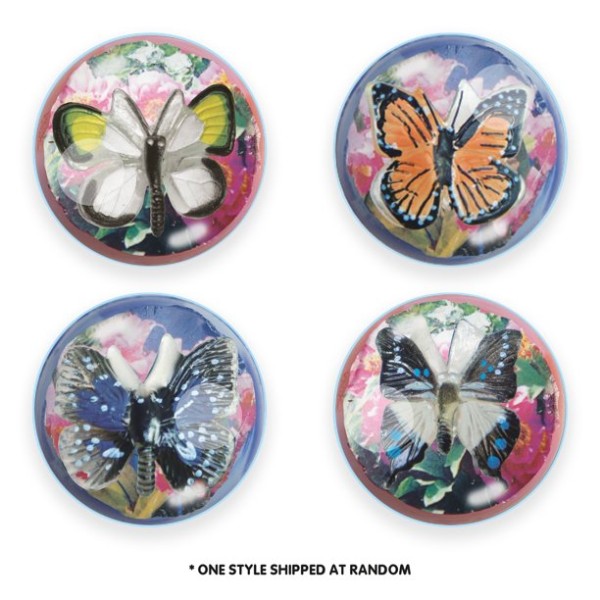 Flummi - Schmetterlinge / Mega Bounce Butterflies 5cm