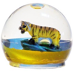 Briefbeschwerer / Floatarama paperweights Tiger